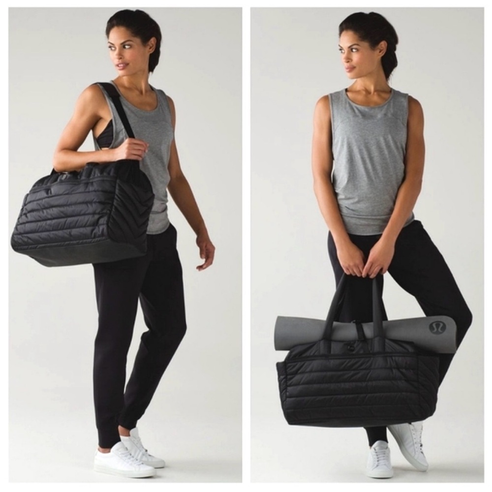 Lululemon Get Lost Duffel Gym Travel Crossbody Bag